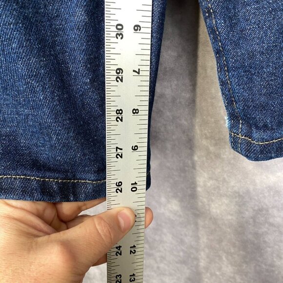 Wrangler Jean Shorts Mens 46 Blue Denim Relaxed Fit Flex Comfort Denim NWT - Picture 8 of 9